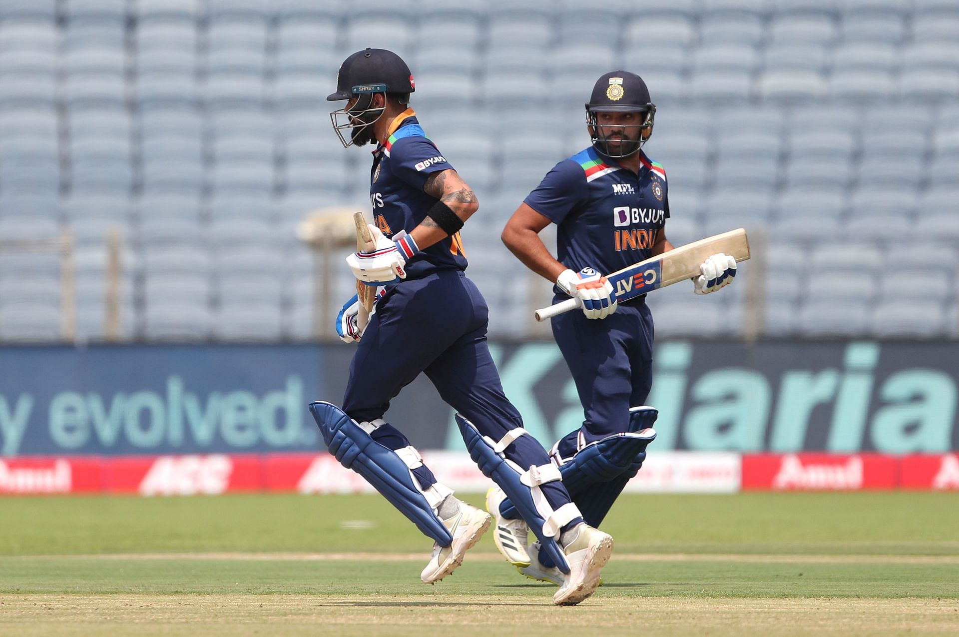Virat Kohli and Rohit Sharma are the most experienced players in the Indian lineup